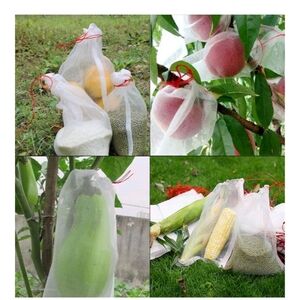 Reusable Mesh Fruit Protection Bags 50 PCS‎ 6x10 Inch